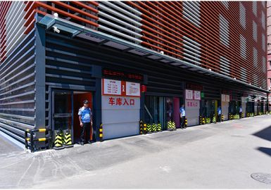 北京大學第三醫院垂直升降雙欄提升智能車庫